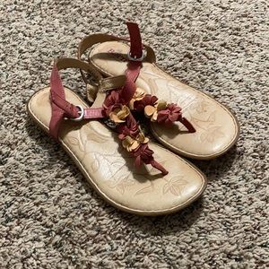 Leather sandals